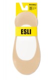 Tălpici damă &rdquo;invizibili&rdquo; din poliamidă, Esli IS004 - Bej, 36-39 (23-25)