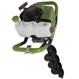 Motoburghiu pamant Procraft GD62, 2.5 CP, 1850W + Burghiu 150x800 mm