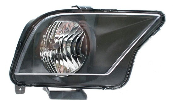 Far Ford Mustang, 09.2004-2006, Negru, Tip bec H13 , omologare SAE, 4R3Z 13008 AA, Dreapta