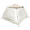 Cort camping 2 persoane pliabil automat pop-up, 2 usi, deschidere 4 parti, plasa anti-insecte, impermeabil 240x240x155cm