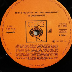 This is Country and Western Music - Selectiii (1959/CBS/RFG) - VINIL/