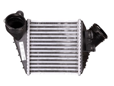 Intercooler VW New Bettle, 07.2001-2010, motor 1.9 TDI 74kw, diesel, cu/fara AC, aluminiu brazat/plastic, 204x183x85 mm, fara senzor presiune, foto