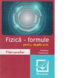 Memorator de fizica - formule pentru clasele 6-12