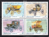 URUGUAY 1999, Transport, Trasuri, serie neuzată, MNH, Transporturi, Nestampilat