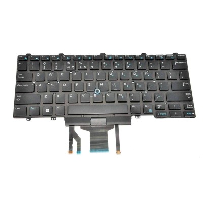 Tastatura laptop noua Dell latitude E5450 BLACK 4VMV0 (Backlit,With Point stick,For Win8) foto