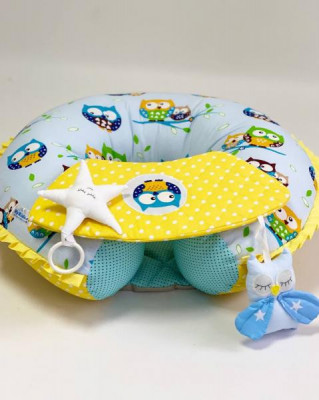 Perna transformabila reductor MyKids 0307 Owls Blue foto