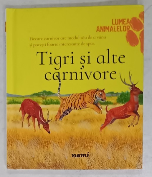TIGRI SI ALTE CARNIVORE de OLIVIA BROOKES , 2017