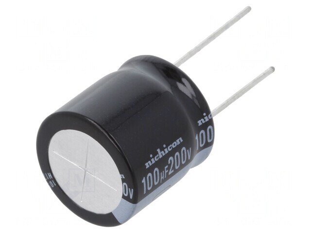 Condensator Electrolitic THT 100uF 200V 20x20mm
