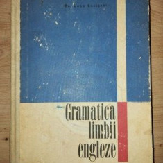 Gramatica limbii engleze- Leon Levitchi