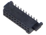 Conector PCB-PCB mamă 20 pini 1,27mm SFM aurit SMT 3,7A SAMTEC
