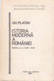 AS - GH. PLATON - ISTORIA MODERNA A ROMANIEI, VOL.I-II