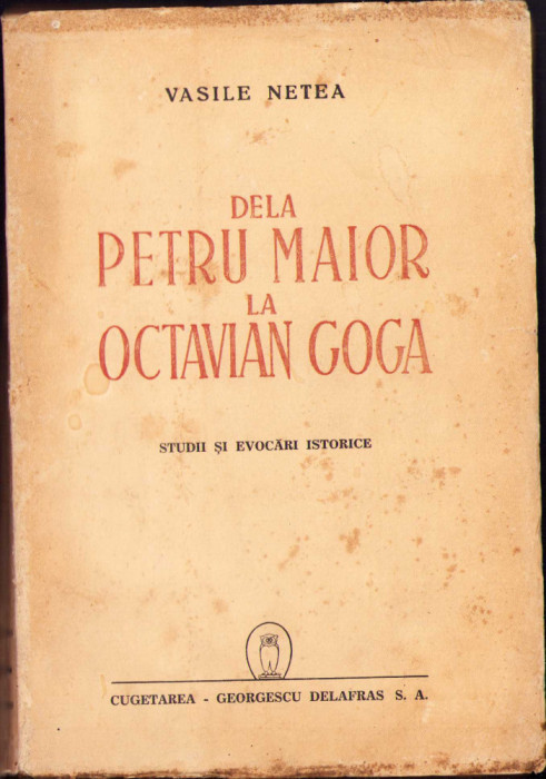HST 206SP Dela Petru Maior la Octavian Goga 1944 Vasile Netea