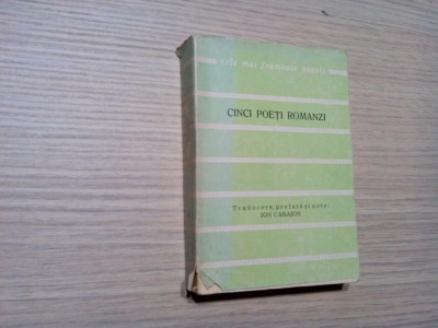 CINCI POETI ROMANZI - Ion Carion (traducere) - Editura Albatros, 1972, 292 p. foto