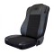 Set Huse Scaun Mercedes MP5 MP6 EURO 6 Piele Ecologica Neagra + Velvet Negru