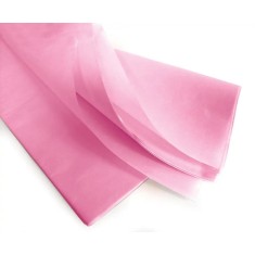 Hartie de matase ROZ PAL - set 24 coli