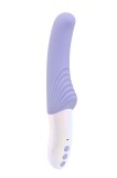 Vibrator NOX Lana 10 Moduri Vibratii, Silicon, USB Magentic, Mov, 19.8 cm