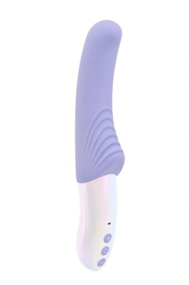 Vibrator NOX Lana 10 Moduri Vibratii, Silicon, USB Magentic, Mov, 19.8 cm foto