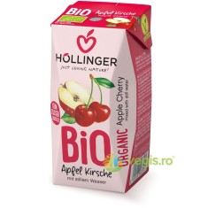 Suc de Mere si Visine cu Pai fara Zahar Ecologic/Bio 200ml foto