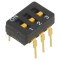 DIP-SWITCH 3 secțiuni ON-OFF 30VDC