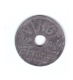 Moneda Franta 20 centimes 1941, stare buna, curata