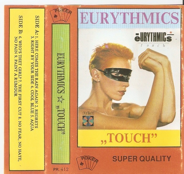 Eurythmics - Touch, Caseta audio