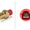 HELLA 6PT 009 107-151 senzor,temperatura lichid de racire
