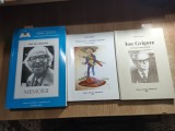 Ion Th Grigore: 1. Memorii + 2. Viata si eu - confrati umoristi - Creatia integrala; 3. Ioan Grosescu (autograf) - Ion Grigore. Destinul unui dascal