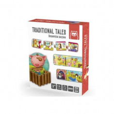 Puzzle educativ Montessori: Povești Tradiționale - ***