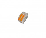 Conector legatura Doza 2 Poli, transparent, 32A 250V 0.75-2.5mm2