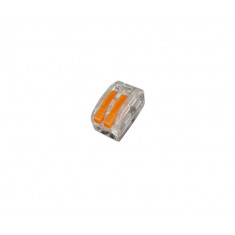 Conector legatura Doza 2 Poli, transparent, 32A 250V 0.75-2.5mm2