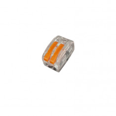 Conector legatura Doza 2 Poli, transparent, 32A 250V 0.75-2.5mm2