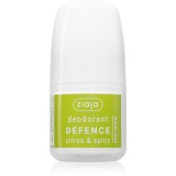 Ziaja Deodorant Defence deodorant roll-on parfum Citrus &amp; Spicy 60 ml