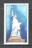 Senegal.1986 100 ani Statuia Libertatii New York MS.199.2, Nestampilat