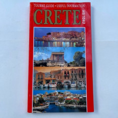 Crete. Tourist guide. Useful information, text in limba engleza