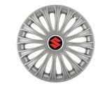 Cumpara ieftin Set 4 capace roti Dino cromat R16 pentru gama auto Suzuki, Autohelix MSA