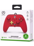 Controller Powera Enhanced Wired Red XBOX SERIES X