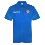 FC Chelsea tricou polo SLab Crest navy blue - M