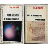 PLATON - LE BANQUET/ PHEDRE/ THEETETE PARMENIDE