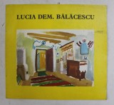 LUCIA DEM BALACESCU , CATALOG DE EZPOZITIE , SALA EFORIE , SEPT. - OCT. 1978