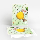 Carte postala - In iarba | Irina Dobrescu