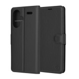 Husa pentru Xiaomi Redmi Note 13 Pro+ 5G - Techsuit Leather Folio - Black