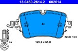ATE 13.0460-2614.2 set placute frana,frana disc