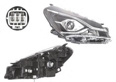 Far TOYOTA YARIS, 05.2017-, OE, fata, partea dreapta, cu &amp;#39;lumina de zi&amp;#39; tip LED;tip bec HiR2+LED+WY21W; electric; cu motor;