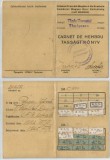 Romania, Uniunea Poporala Maghiara din Romania, Carnet de membru, Timisoara, 1945