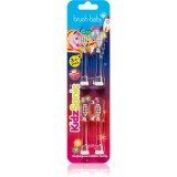 Cumpara ieftin Brush Baby KidzSonic capete de schimb pentru periuta de dinti pentru copii de 3 ani 4 buc