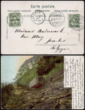 Switzerland 1903 Uprated postcard stationery Bern Jambes Belgium DB.378