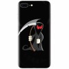 Husa silicon pentru Apple Iphone 7 Plus, Grim Reaper
