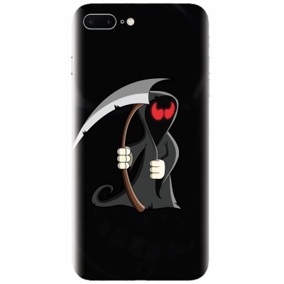 Husa silicon pentru Apple Iphone 8 Plus, Grim Reaper foto