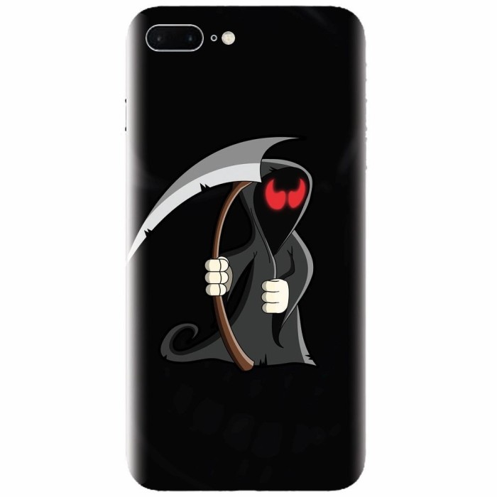 Husa silicon pentru Apple Iphone 7 Plus, Grim Reaper