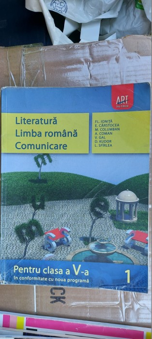 LITERATURA LIMBA ROMANA COMUNICARE CLASA A V A CARSTOCEA COLUMBAN GAL ART